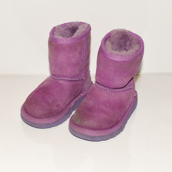 UGG Other - Classic Boot UGG Boots Purple 5251T Girls 6 3084